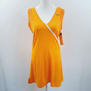 Moja Womens Tennis Dress Meryl Actisystem Moisture Wicking UV Protection Sz L